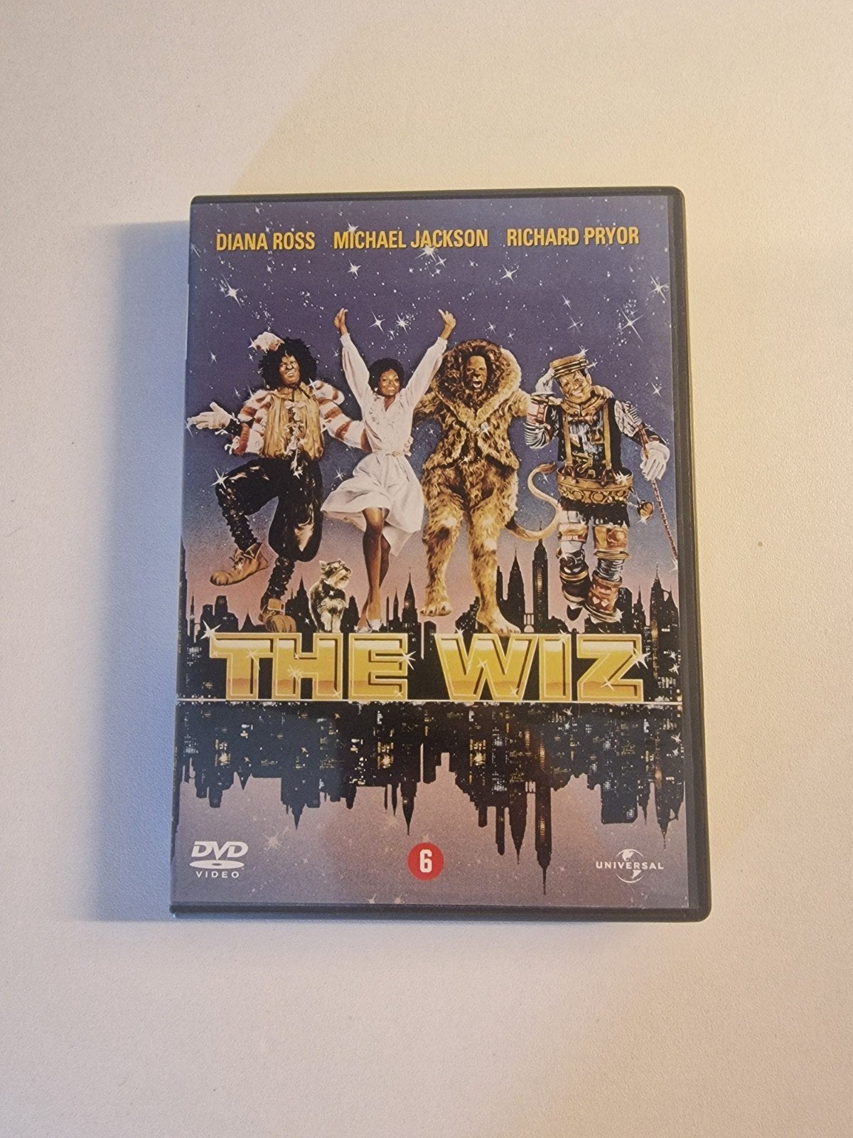 The Wiz DVD (Michael Jackson, Diana Ross), Vanaf 6 jaar, Ophalen of Verzenden, Gebruikt