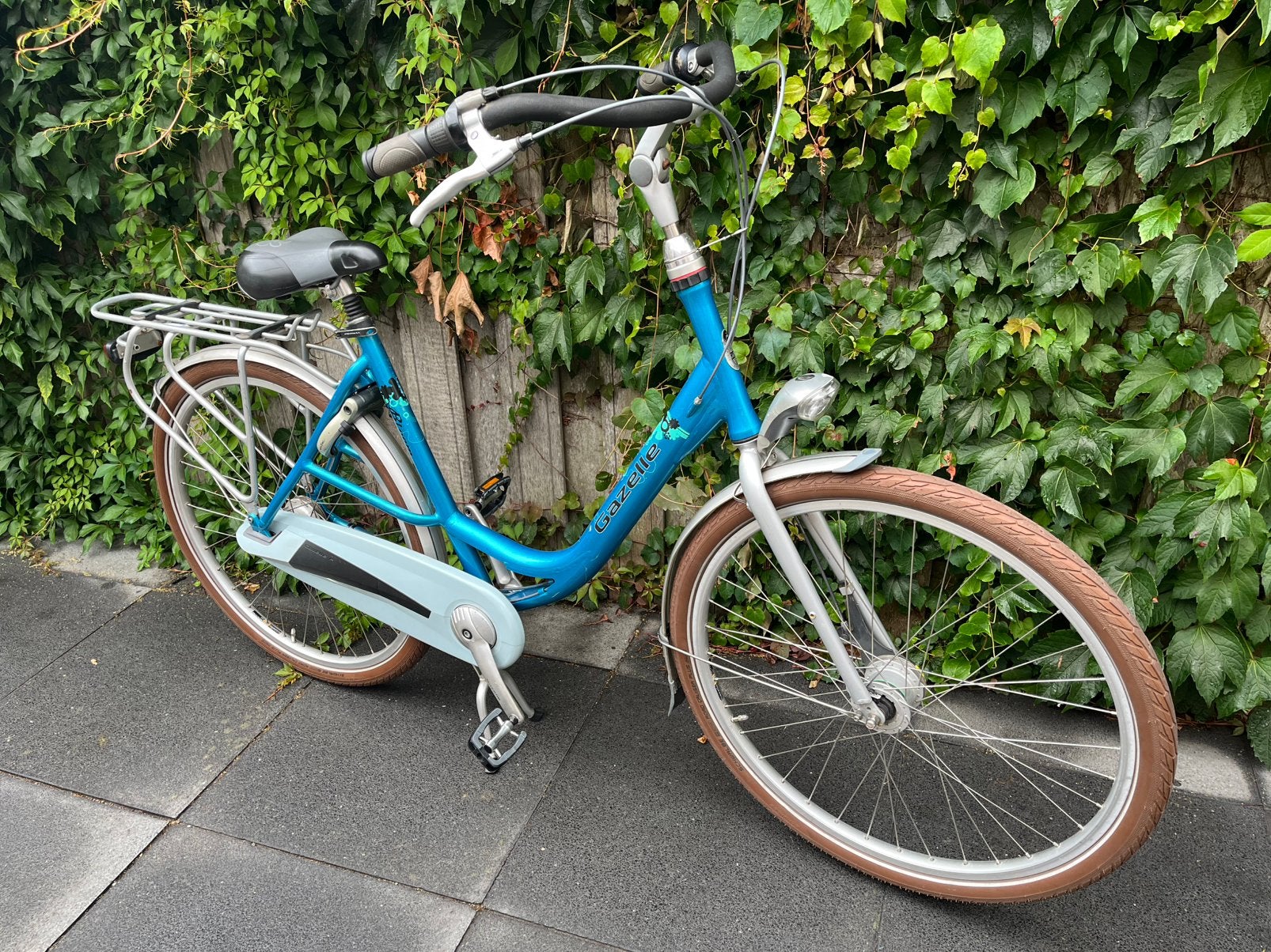 Gazelle bloom, Fietsen en Brommers, Fietsen | Dames | Moederfietsen, Ophalen, 2 zitjes, Gebruikt, 56 cm of meer