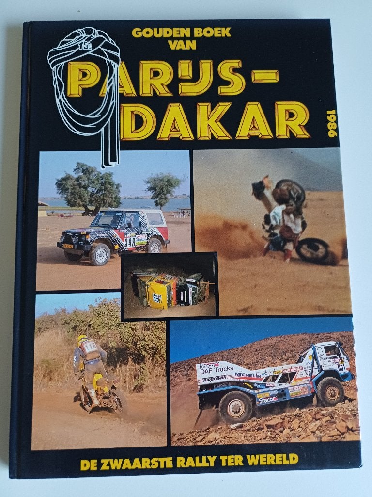 Gouden Boek van Parijs-Dakar 1986., Boeken, Ophalen of Verzenden, Gelezen