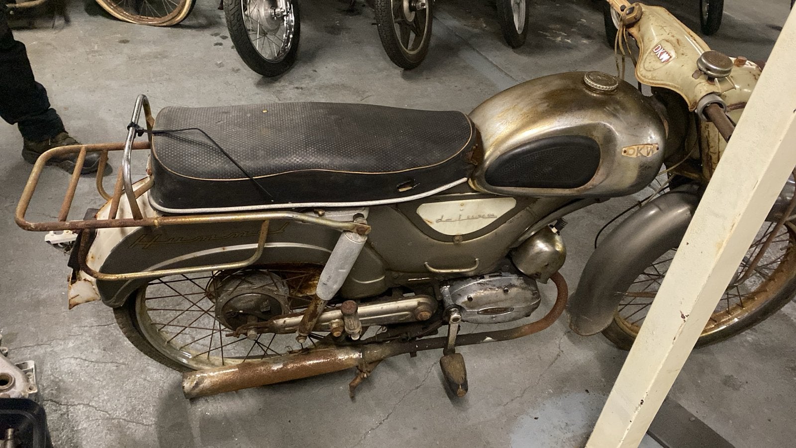 DKW bromfiets De Luxe - Opknapper/Onderdelen, Fietsen en Brommers, Ophalen of Verzenden