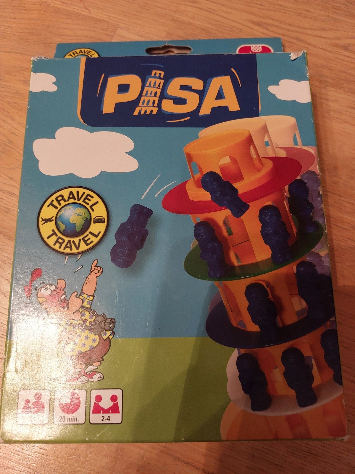 Jumbo Pisa Travel Game - Balansspel voor het hele gezin, Drie of vier spelers, Ophalen of Verzenden, Gebruikt, Jumbo