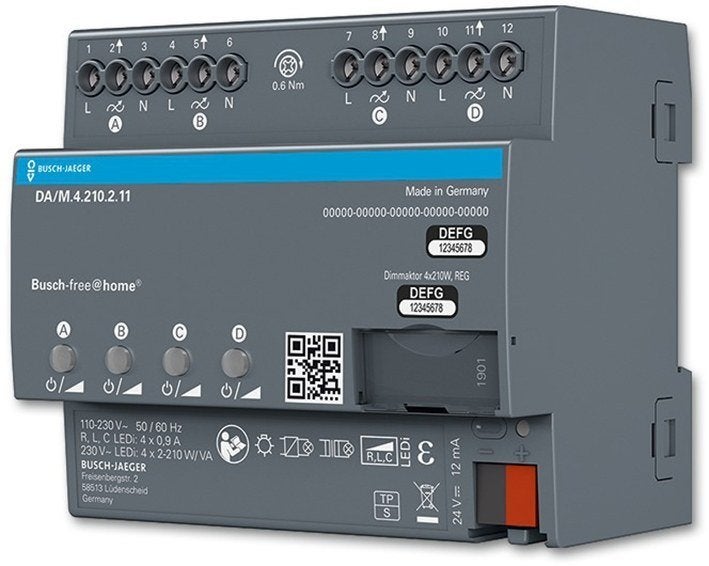 #FaH LED Dimmer 4v, 210W/VA DINr, Verzenden, Nieuw