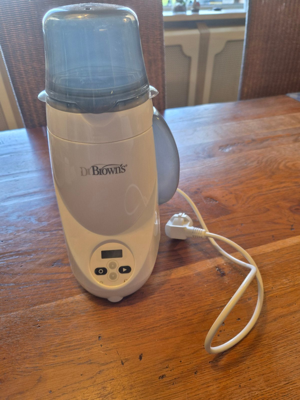 Dr. Brown flessenwarmer, Ophalen, Zo goed als nieuw, Flessen- of potjesverwarmer, Dr. Brown's