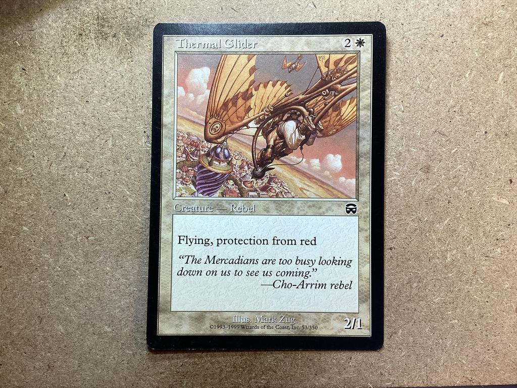 1x Thermal Glider [053/350] (Excellent), Hobby en Vrije tijd, Ophalen of Verzenden, Zo goed als nieuw, Losse kaart