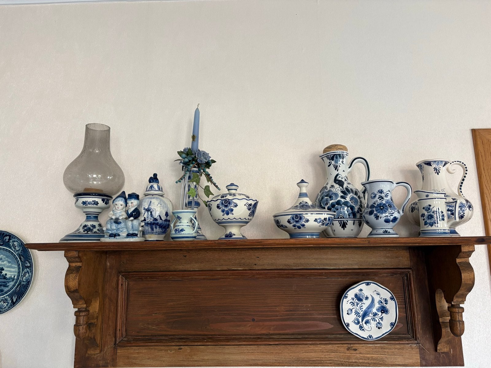 Delfts Blauw Servies en Decoratie Collectie, Ophalen