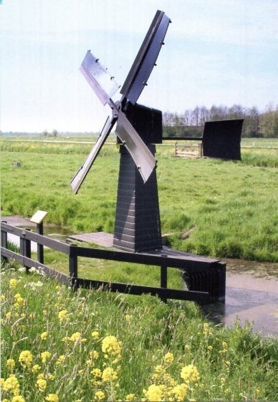 (ZH444) Ansichtkaart molen Langerak weidemolen De Meent 2007, Ophalen of Verzenden, 1980 tot heden, Ongelopen, Zuid-Holland