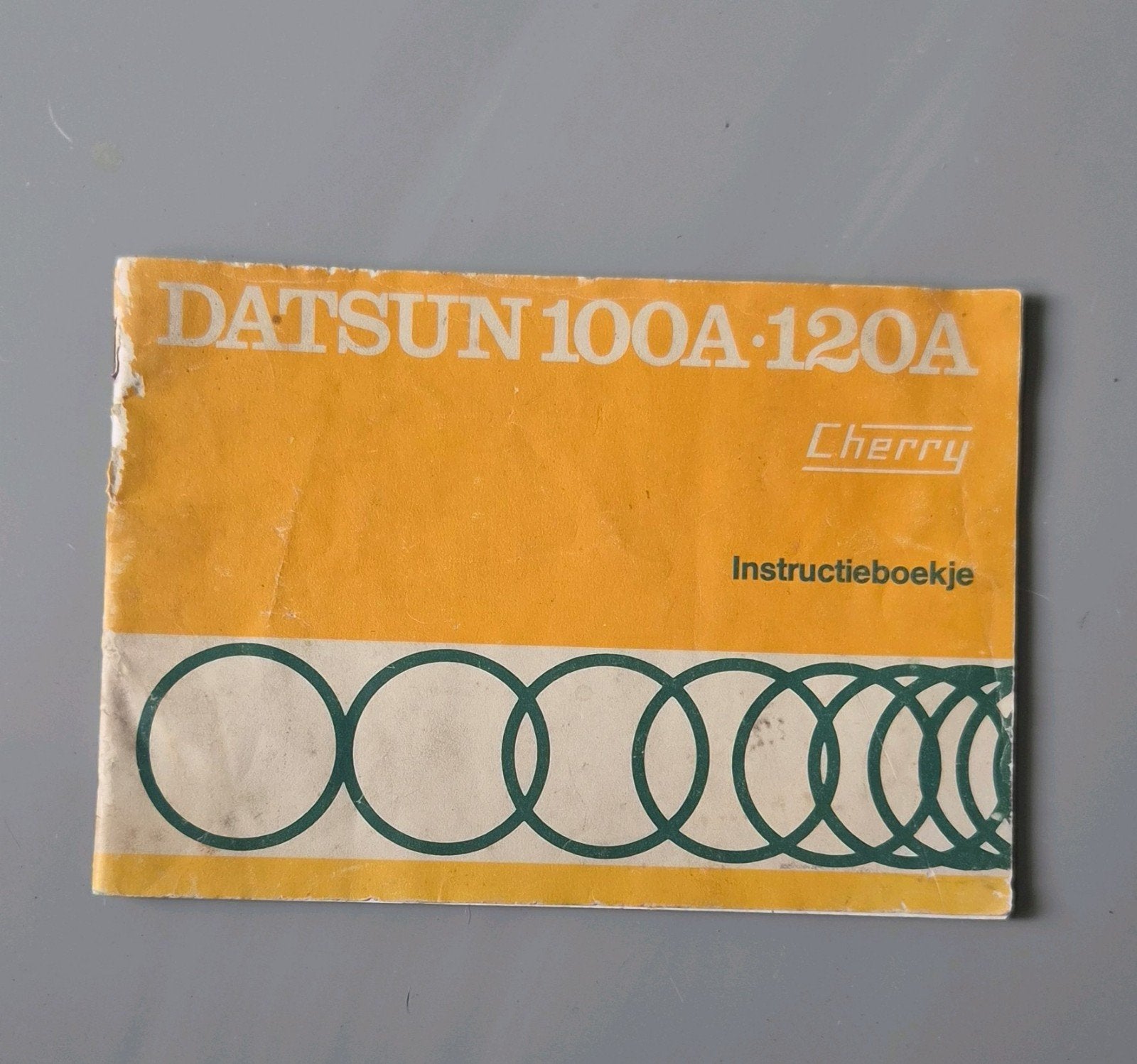 Datsun 100A-120A Cherry Instructieboekje, Ophalen of Verzenden