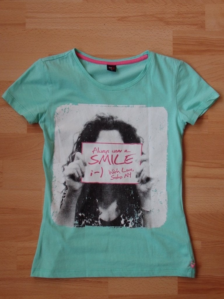 T-shirt smile van Soho maat 152, Ophalen, Gebruikt, Meisje, Soho