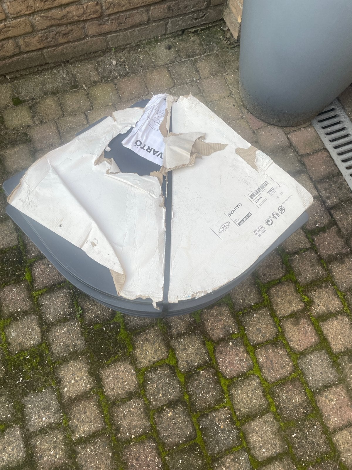 IKEA SVARTÖ Plantenbakken - Set van 4, Kunststof, Gebruikt, Balkon, Minder dan 60 cm