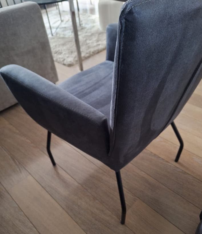 Design, INHOUSE Eetkamerstoelen Rantio, grijs, 4 stuks, NwSt, Ophalen, INHOUSE, Design, Modern, tijdloos, past in elk interieur