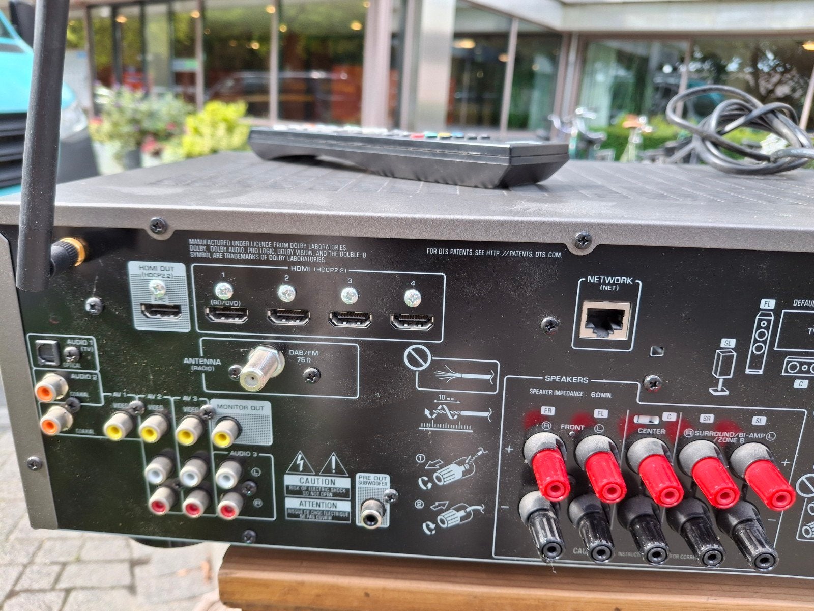 Yamaha RX-D485 AV Receiver - Zo goed als nieuw, Ophalen