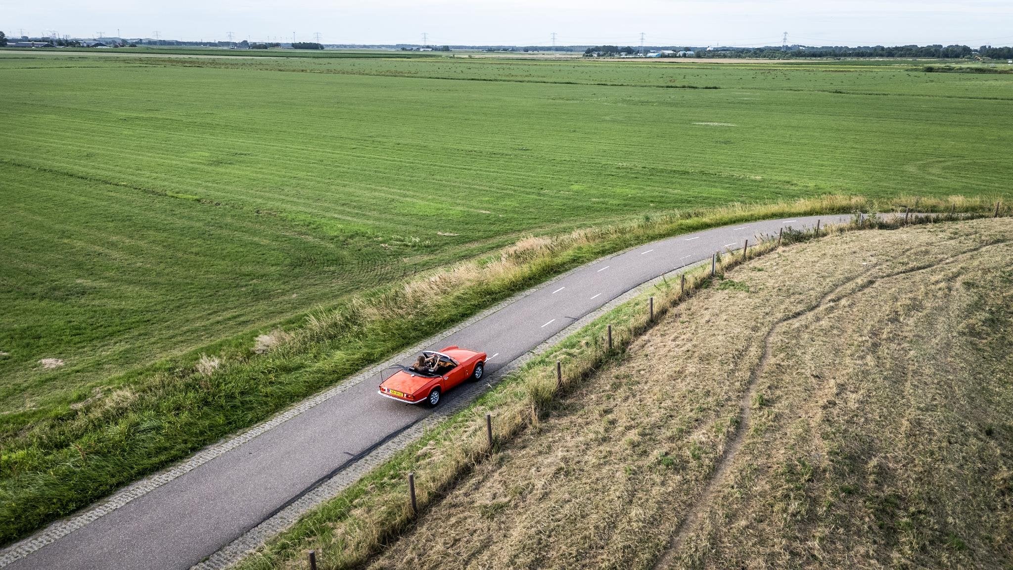 Triumph Spitfire 1500 Soft + Hard-top 27.946 KM ! Eerste Eig, Auto's, Triumph, Gebruikt, 4 cilinders, Cabriolet, Bedrijf