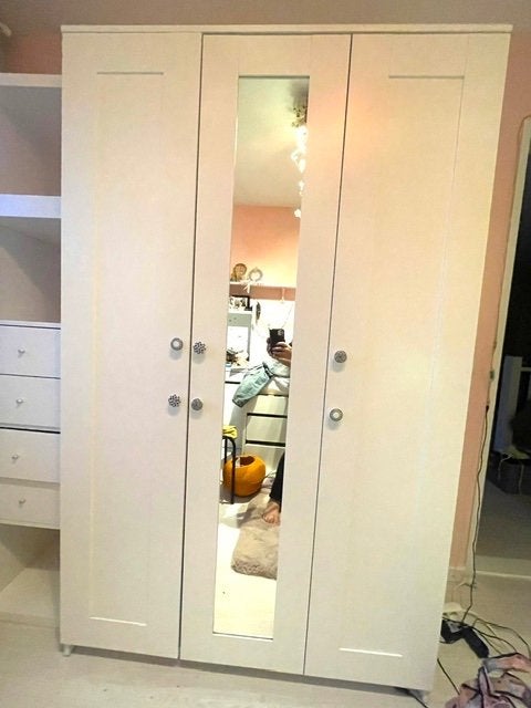 IKEA Brimnes kledingkast, Huis en Inrichting, Ophalen, Met deur(en), Gebruikt, 100 tot 150 cm