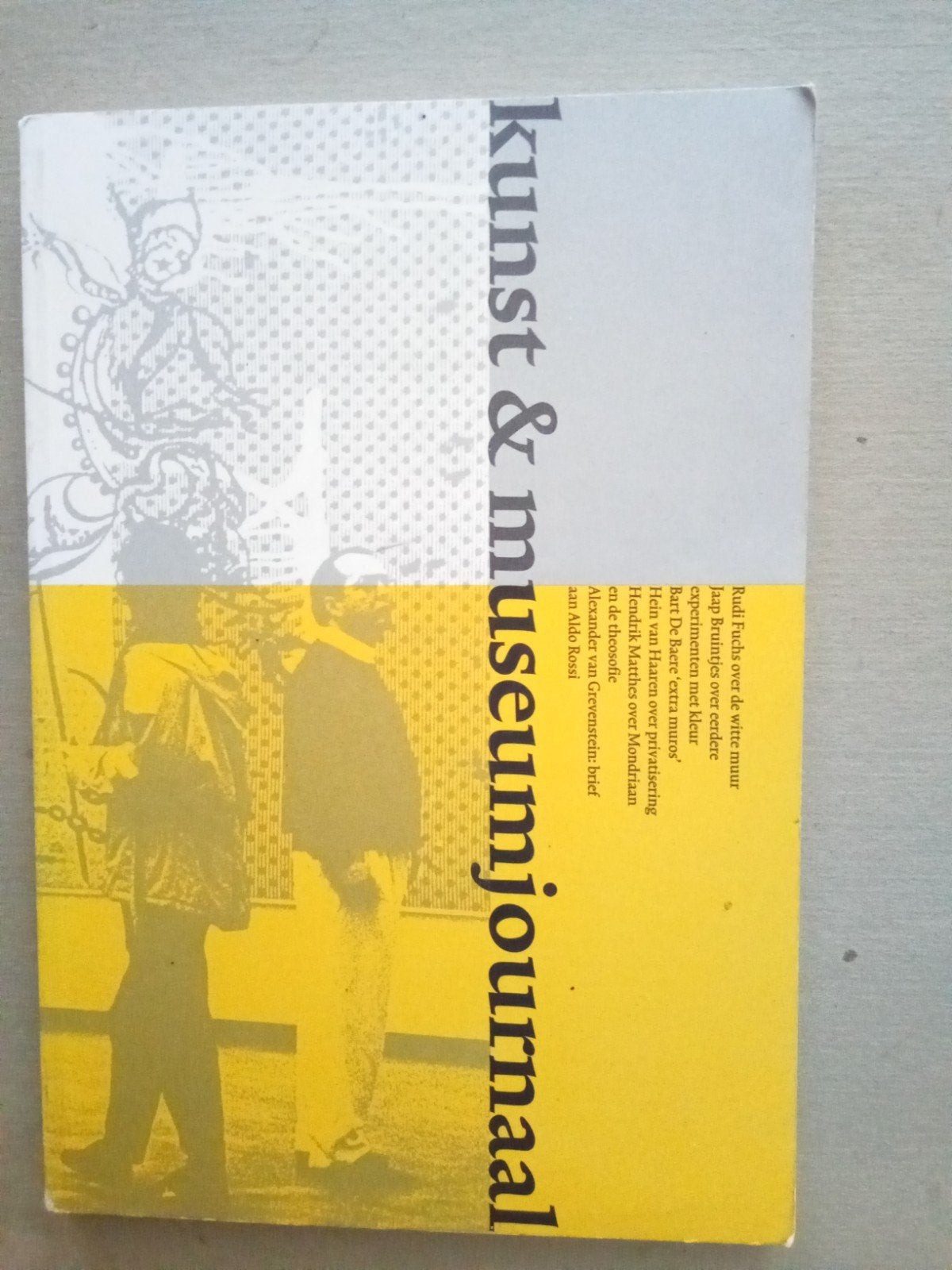 Kunst & Museumjournaal - Rudi Fuchs, Jaap Bruintjes, Ophalen of Verzenden, Gelezen