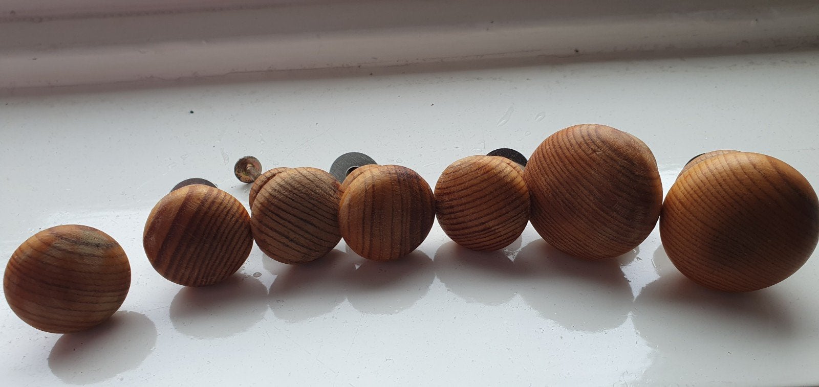 Kastdeur knoppen hout, Ophalen of Verzenden, Gebruikt