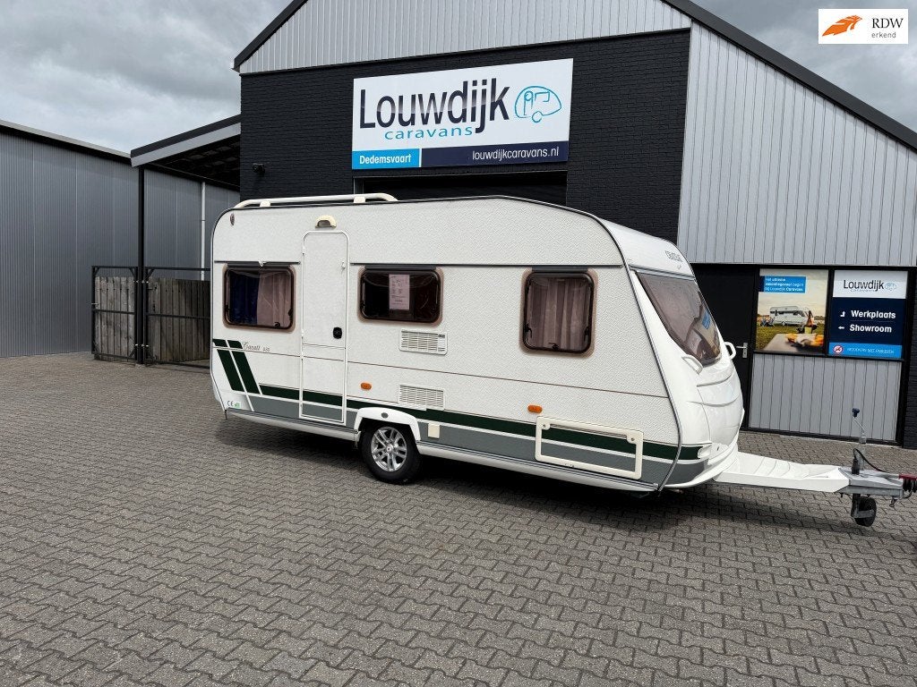 CHATEAU Caratt 430 Nice ’03 (Vastbed 205cm), Caravans en Kamperen, Rondzit, Bedrijf, Kelvinstraat 23
7701BZ  Dedemsvaart, NL, 750 - 1000 kg