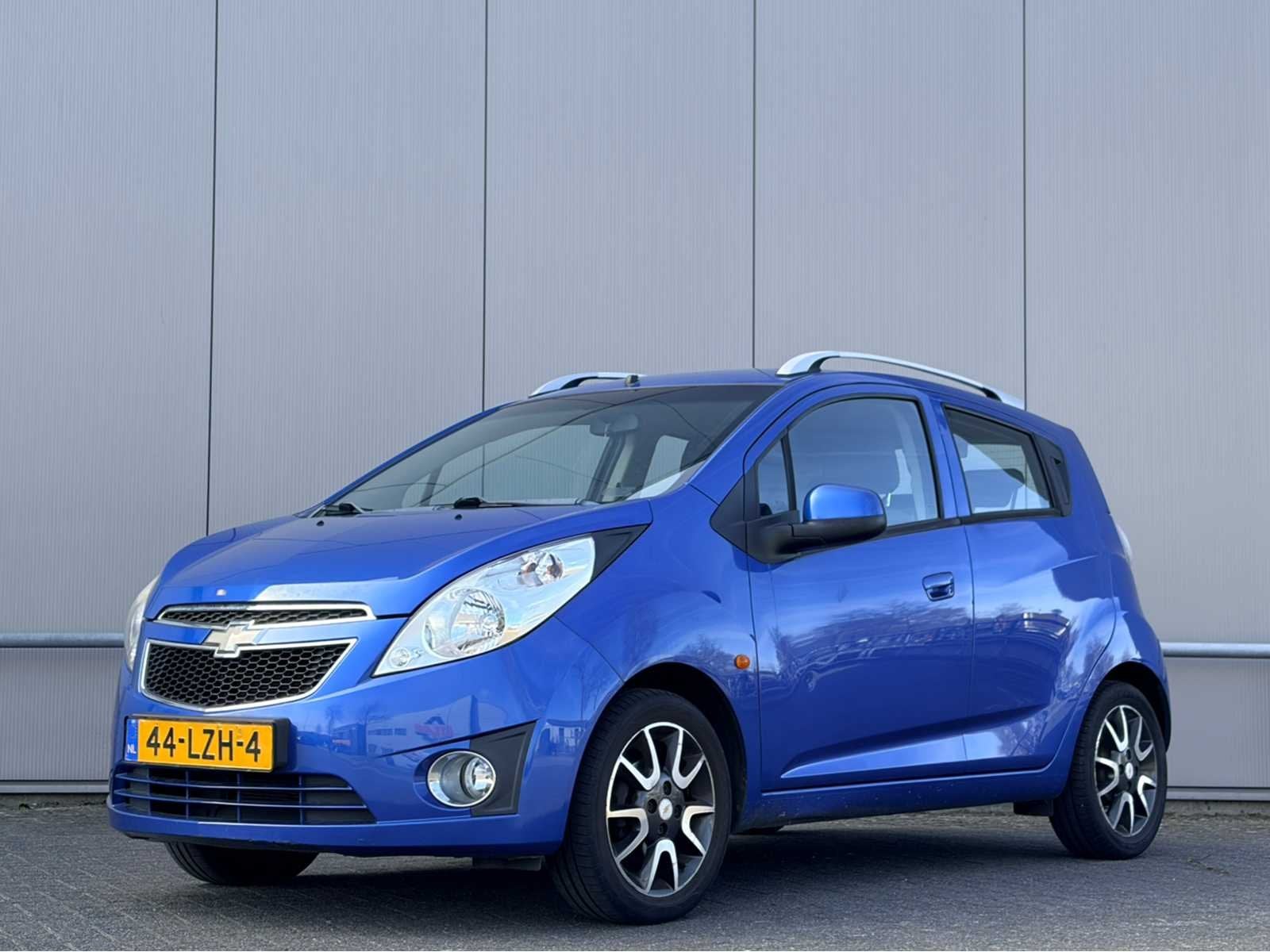 2010 Chevrolet Spark Airco NAP Personenauto, Auto's, Chevrolet, Voorwielaandrijving, Gebruikt, 4 cilinders, Blauw
