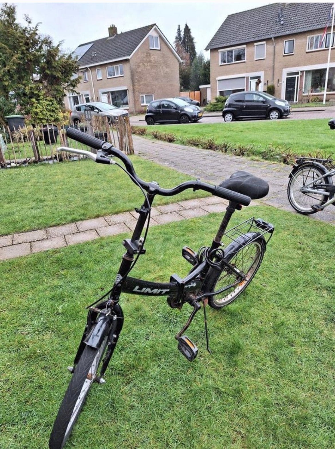 Opvouwbare fiets - Limit, Fietsen en Brommers, Fietsen | Vouwfietsen, Gebruikt, Dames, Overige merken, 20 inch of meer, Deels opvouwbaar