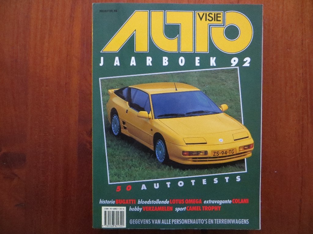 Autovisie Jaarboek 1992, Ophalen of Verzenden, Nieuw, Algemeen