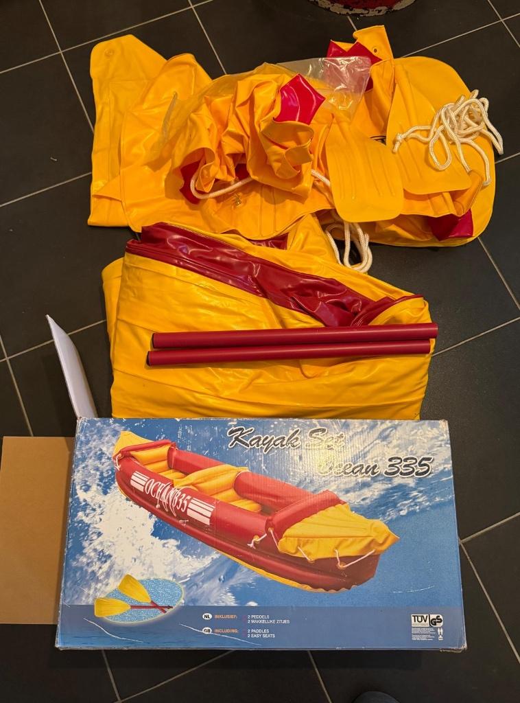Leuke opblaasbare kano, Watersport en Boten, Kano's, Ophalen, Twee personen, Overige typen