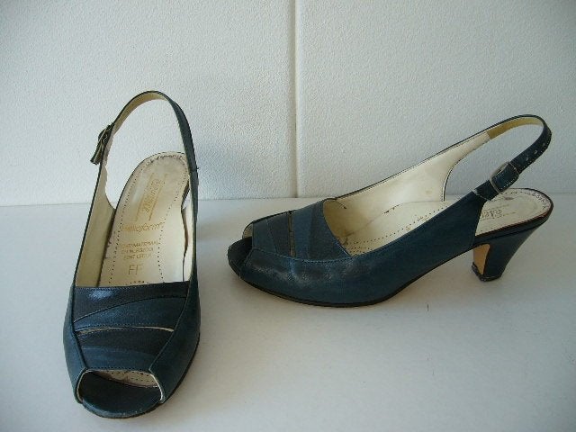 Helioform comfort schoenen blauw maat 36,5 i.z.g.s., Schoenen met lage hakken, Blauw, Ophalen of Verzenden, Zo goed als nieuw