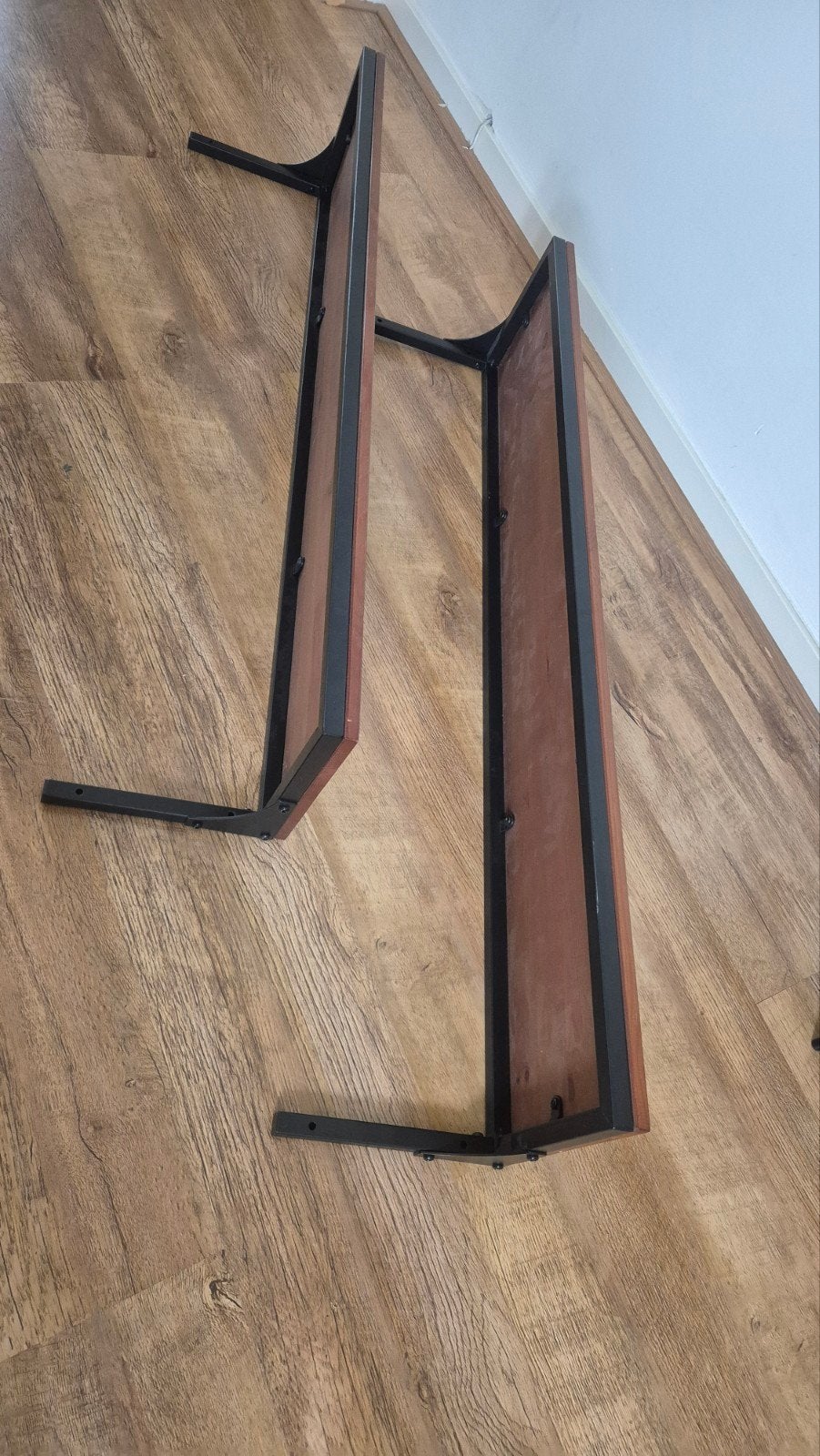Set van 2 houten wandplanken IKEA Fjällbo, Huis en Inrichting, Woonaccessoires | Wandplanken en Boekenplanken, Ophalen of Verzenden