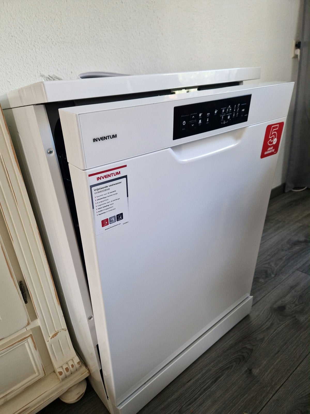 Inventum Vaatwasser, Witgoed en Apparatuur, Ophalen, Zo goed als nieuw, Minder dan 85 cm