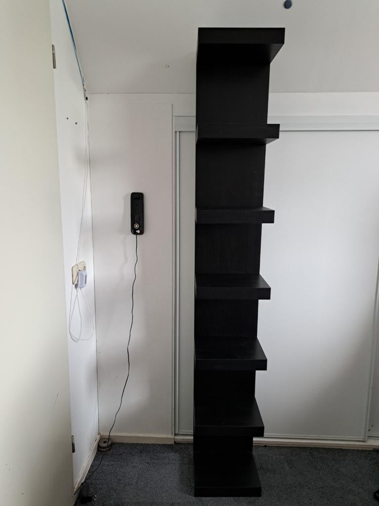 Lack kast ikea zwartbruin, Ophalen, 25 tot 50 cm, 50 tot 100 cm, Minder dan 100 cm