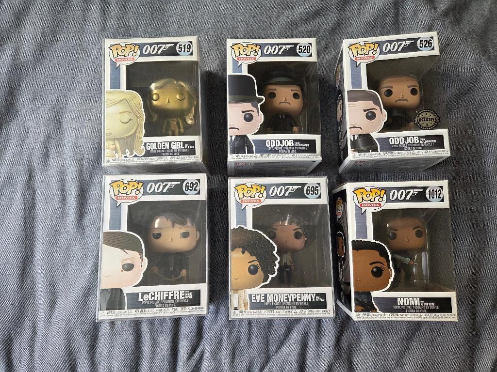Pop movies James Bond, Ophalen of Verzenden, Nieuw, Film, Actiefiguur of Pop