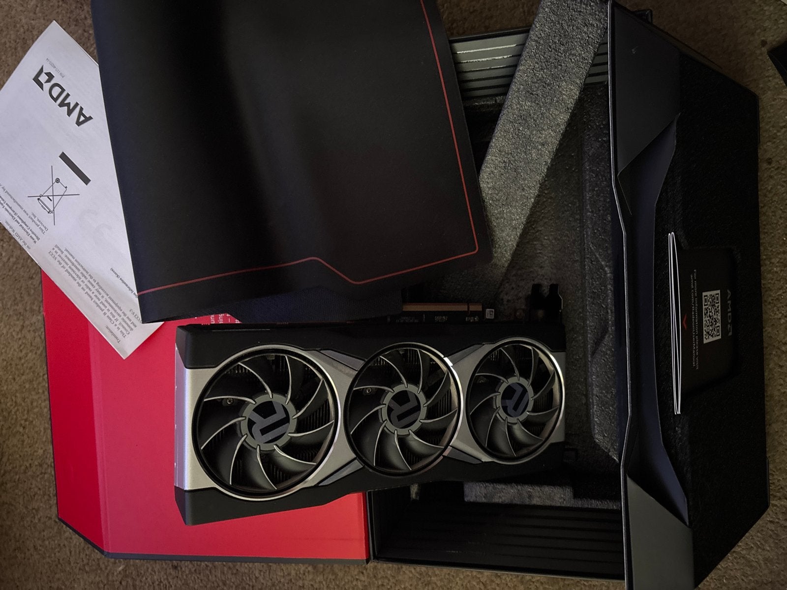 AMD Radeon RX 6800 XT Grafische Kaart, Computers en Software, GDDR6, PCI-Express 4, Ophalen of Verzenden, Zo goed als nieuw