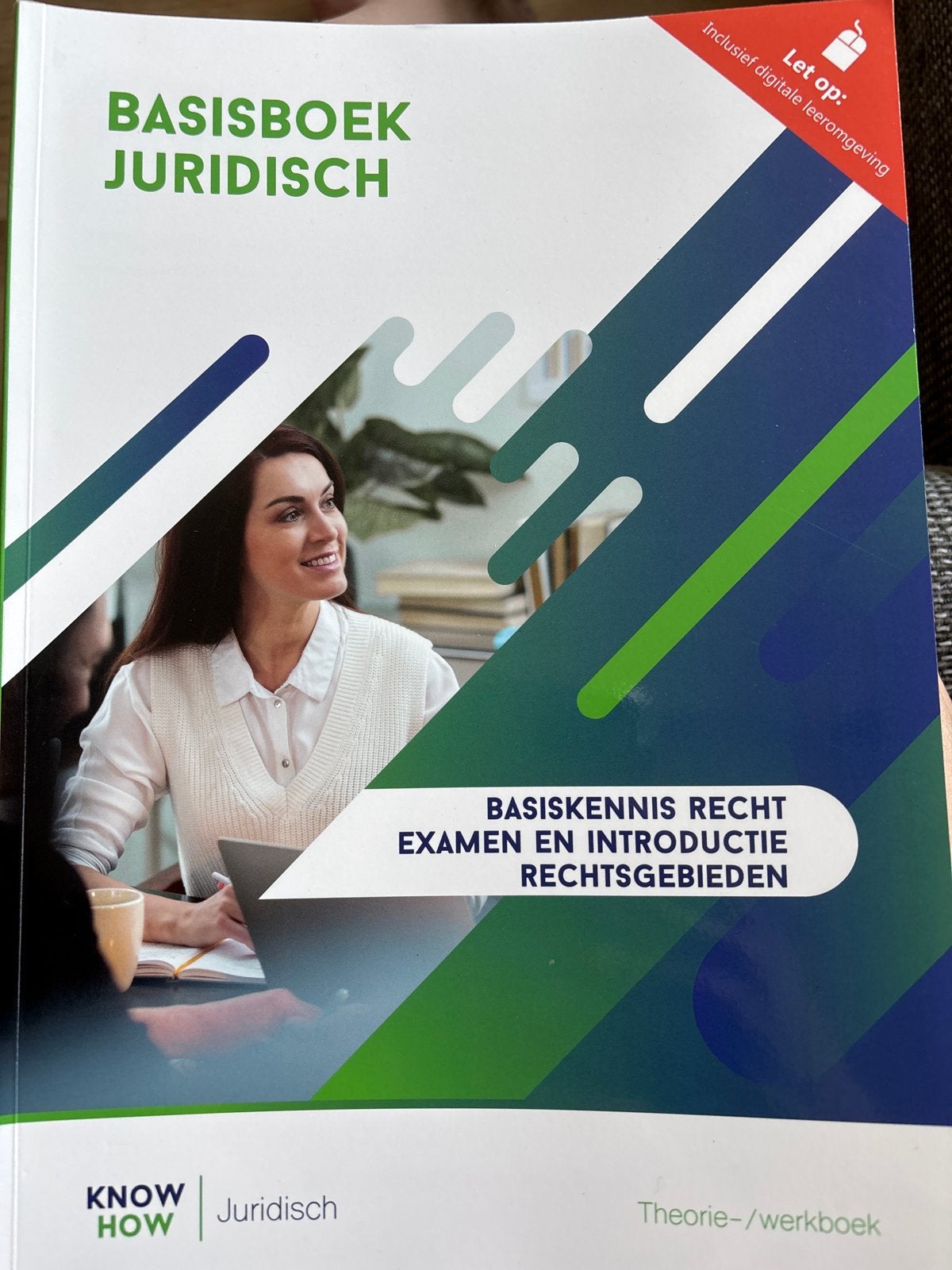 Basisboek Juridisch - Basiskennis Recht, Boeken, Ophalen of Verzenden, Gamma, Nieuw, MBO