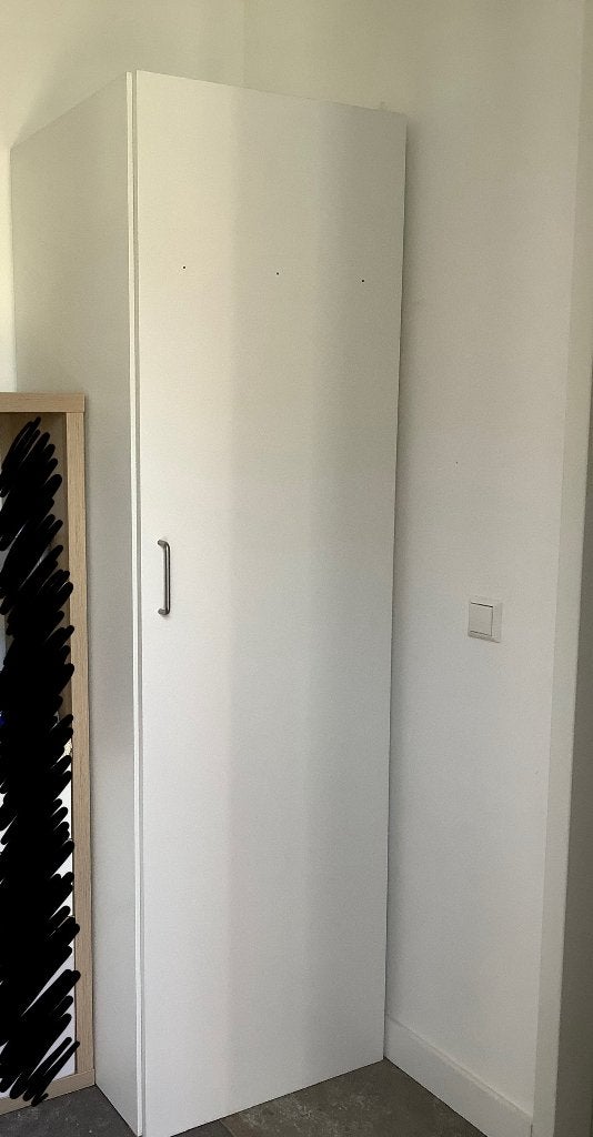 Metod kast (IKEA), 60x60x200, met 7 planken, wit, Ophalen, Overige materialen, 200 cm of meer, 50 tot 100 cm