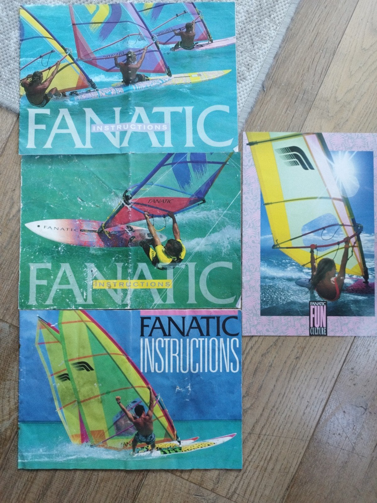 Fanatic Surfplank Instructie Brochures - Duits, Watersport en Boten, Windsurfen, Gebruikt, Plank, Fanatic, Ophalen of Verzenden