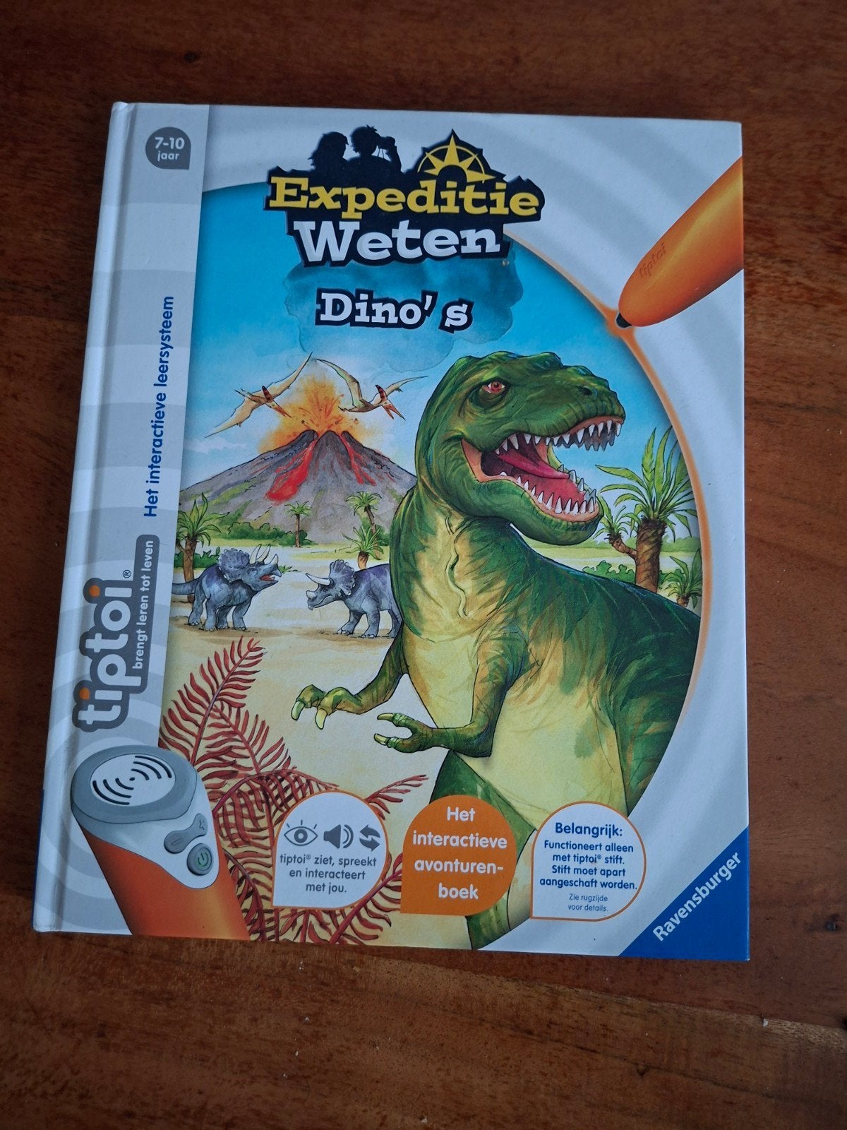Tiptoi boek Expeditie Weten: Dino's, Ophalen of Verzenden, Zo goed als nieuw, Michael Beyer, Non-fictie