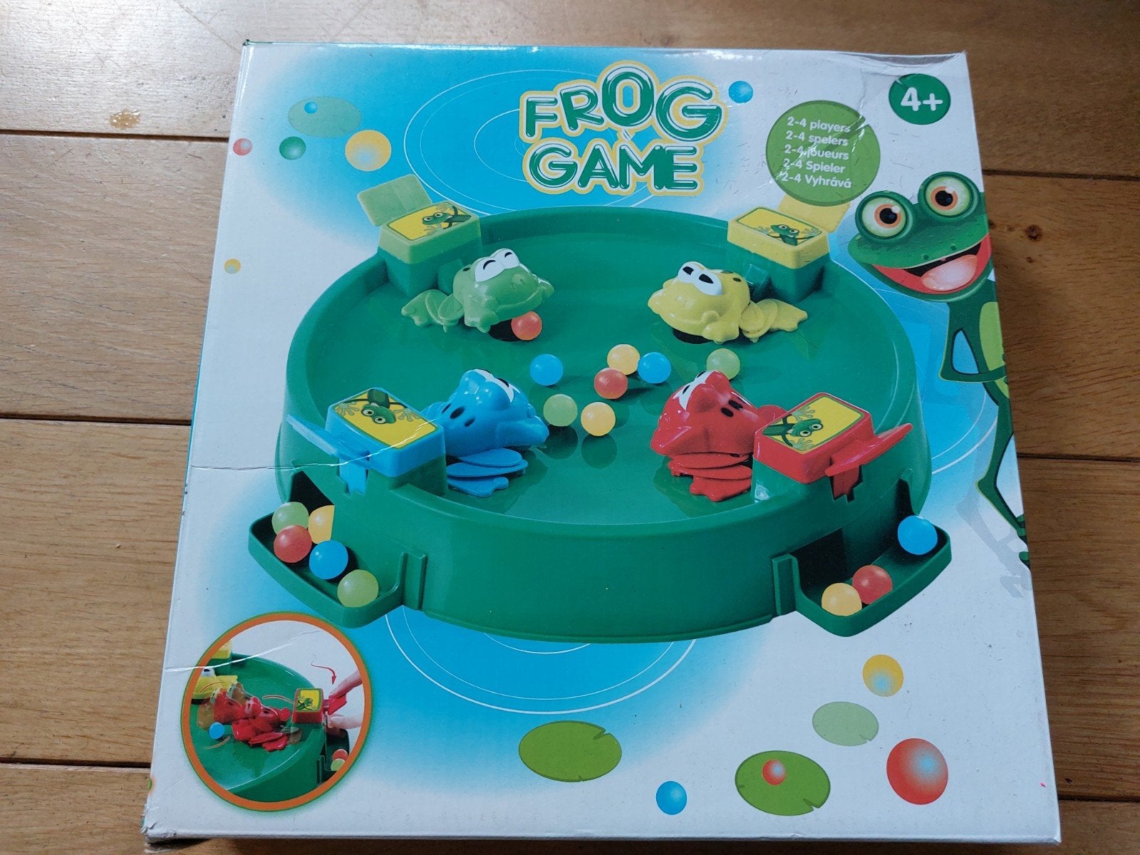 Frog Game vintage, Een of twee spelers, Ophalen, Gebruikt, Jumbo