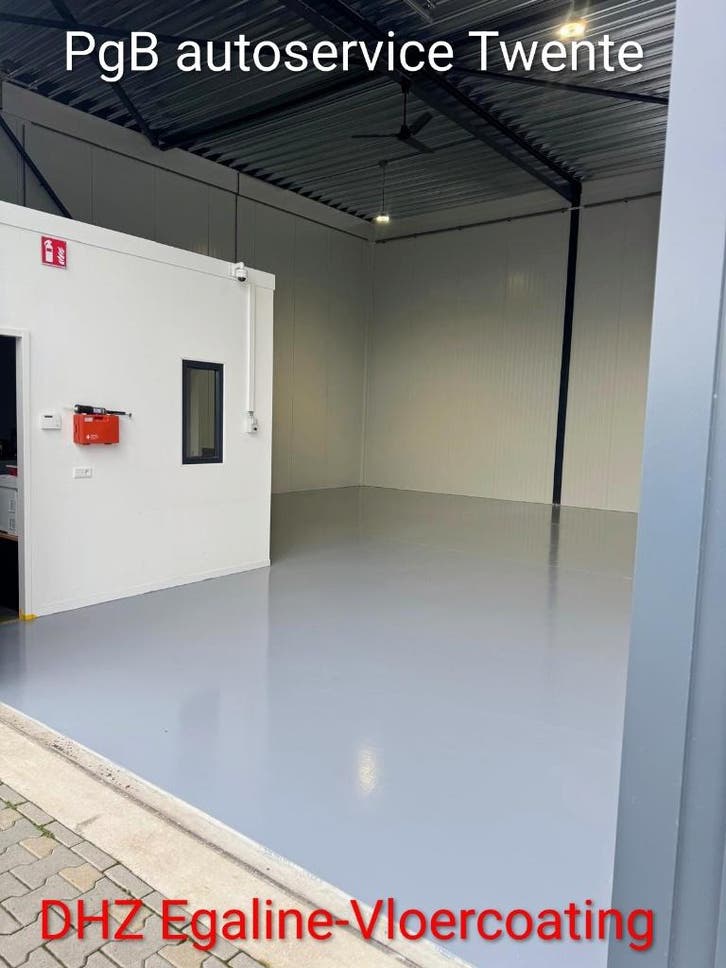 2k Epoxy Garagevloer coating 80m2 TIJDELIJK OP=OP 5 kleuren