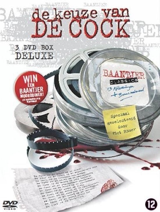 De Keuze Van De Cock - Baantjer, Sealed Origineel 3 dvd box, Cd's en Dvd's, Vanaf 12 jaar, Ophalen of Verzenden, Nieuw in verpakking