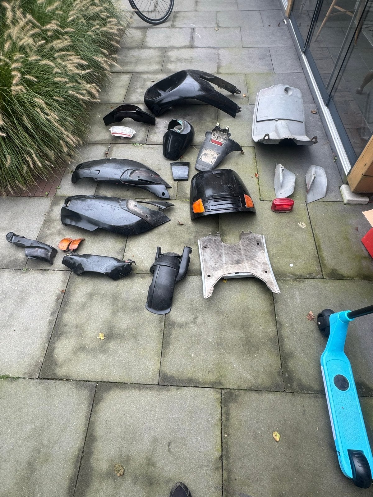 Complete kappenset Piaggio Skipper - Opknapper, Ophalen of Verzenden, Gebruikt, Kap, Piaggio