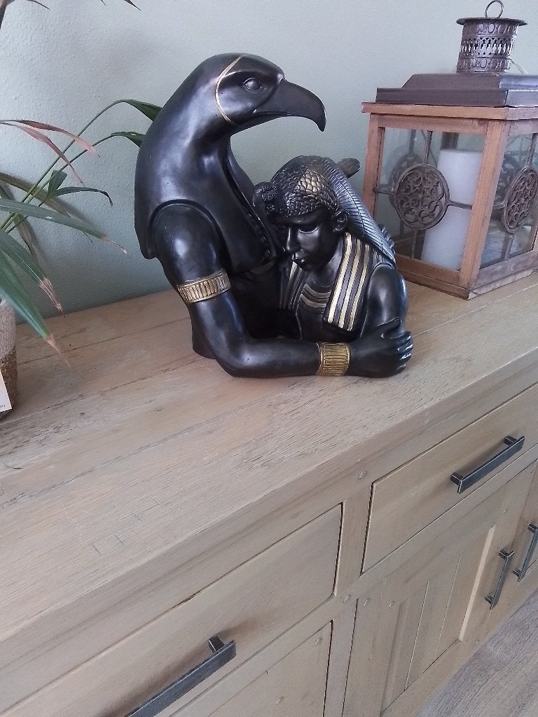 Egyptische beeld, Verzamelen, Ophalen of Verzenden, Gebruikt, Mens