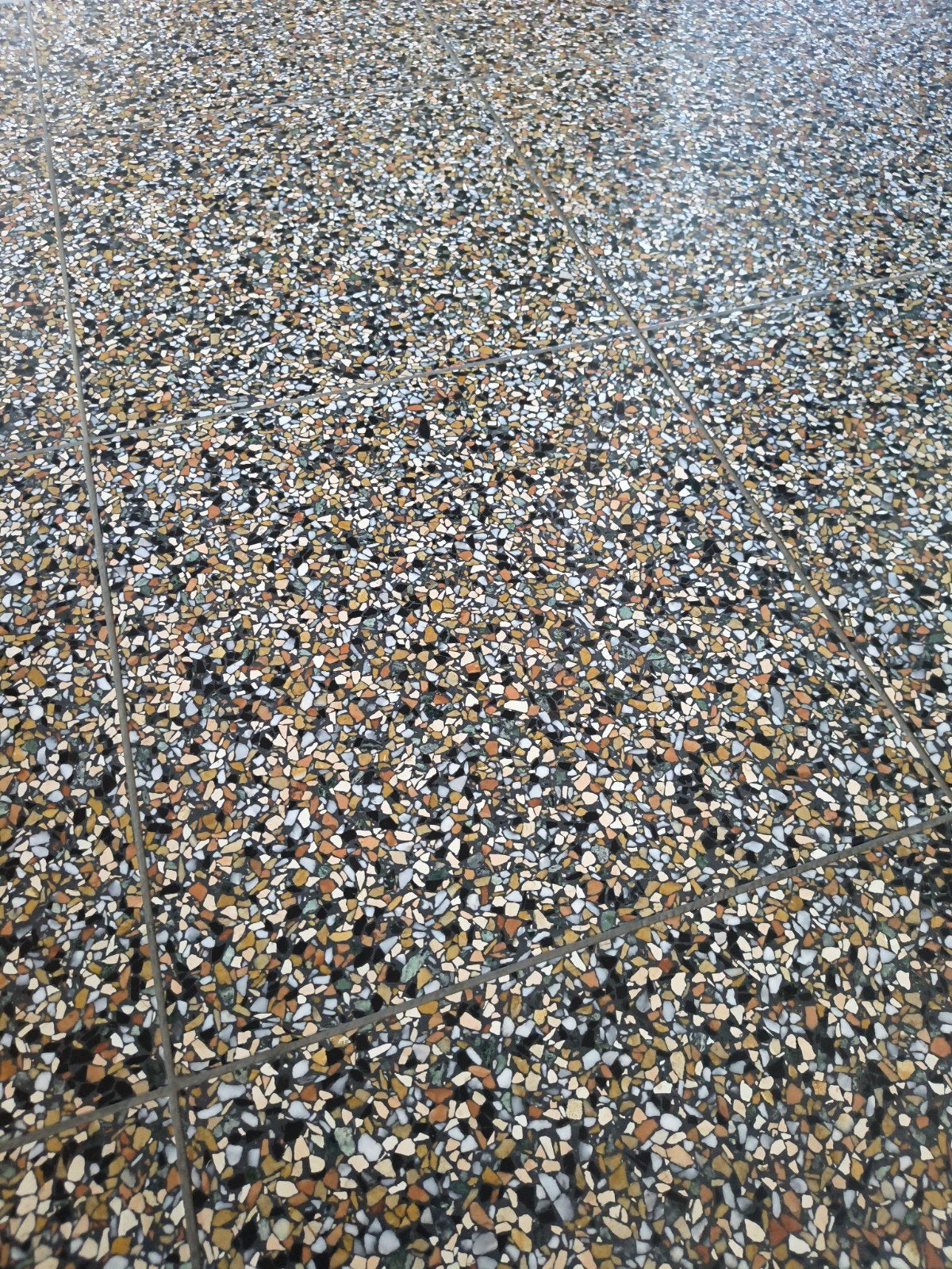 3 Granito terrazzo Luigi vloertegels 40 x 40 cm, Ophalen, Keramiek, Nieuw, Minder dan 5 m²