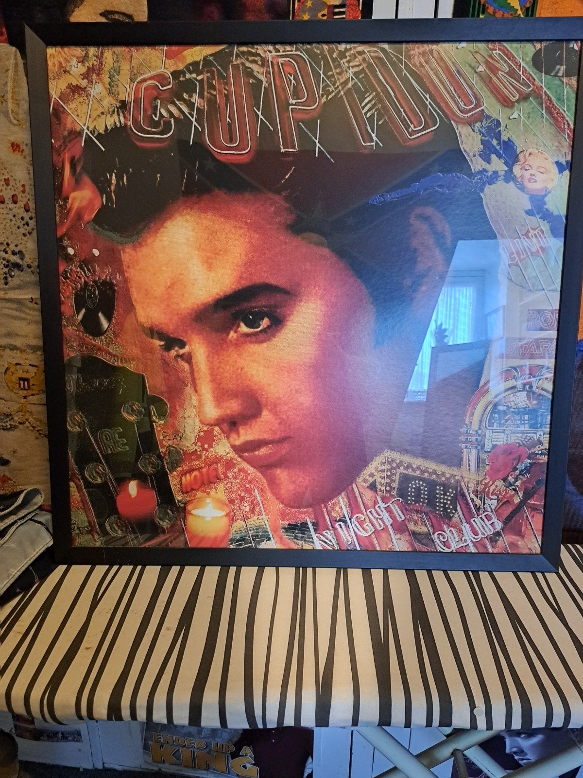 elvis presley schiderij 75 cm bij 75, Ophalen
