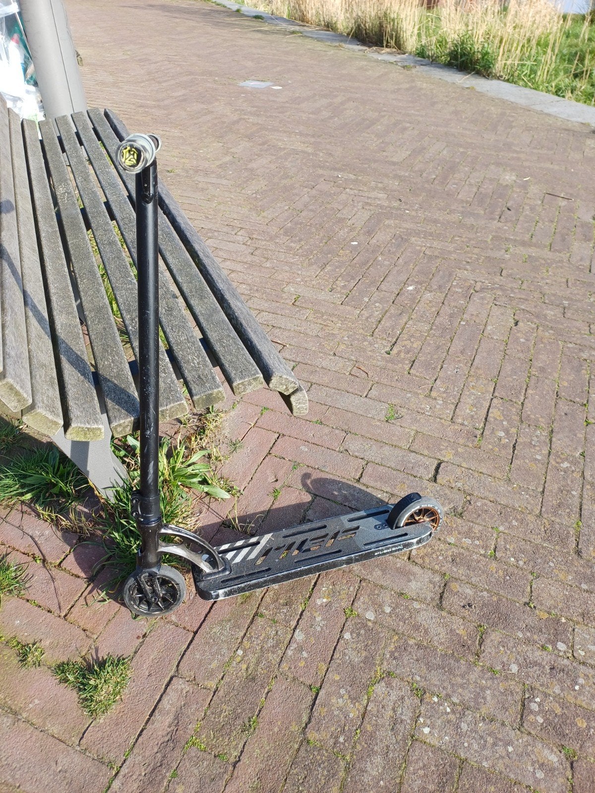 Madd Gear MGP VX-serie stuntstep met pegs, Fietsen en Brommers, Steps, Ophalen, Gebruikt, Overige typen, Madd Gear MGP