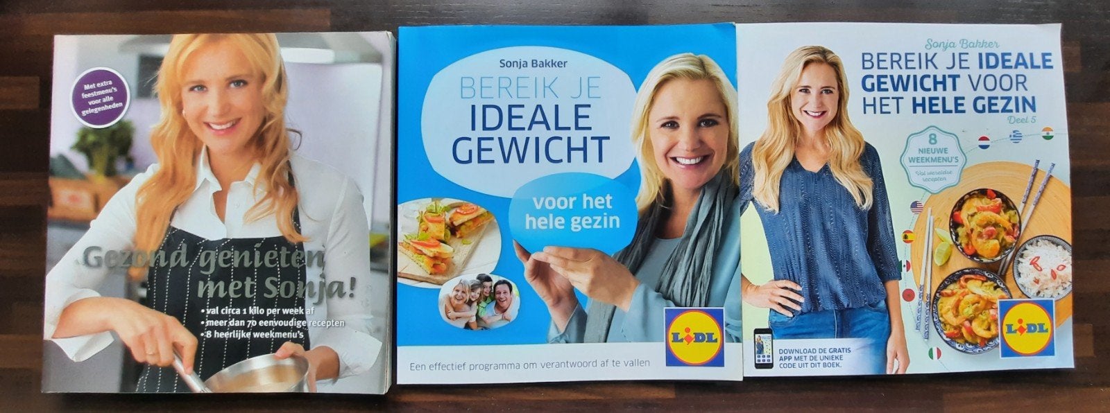 3x Sonja Bakker kookboeken, Ophalen of Verzenden, Zo goed als nieuw, Overige gebieden
