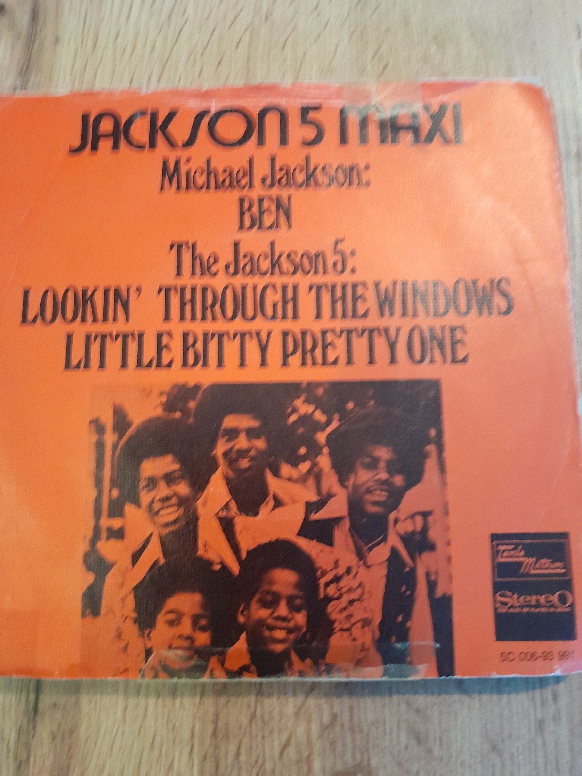 jackson 5 maxi michael jackson 7inch ben, Ophalen of Verzenden