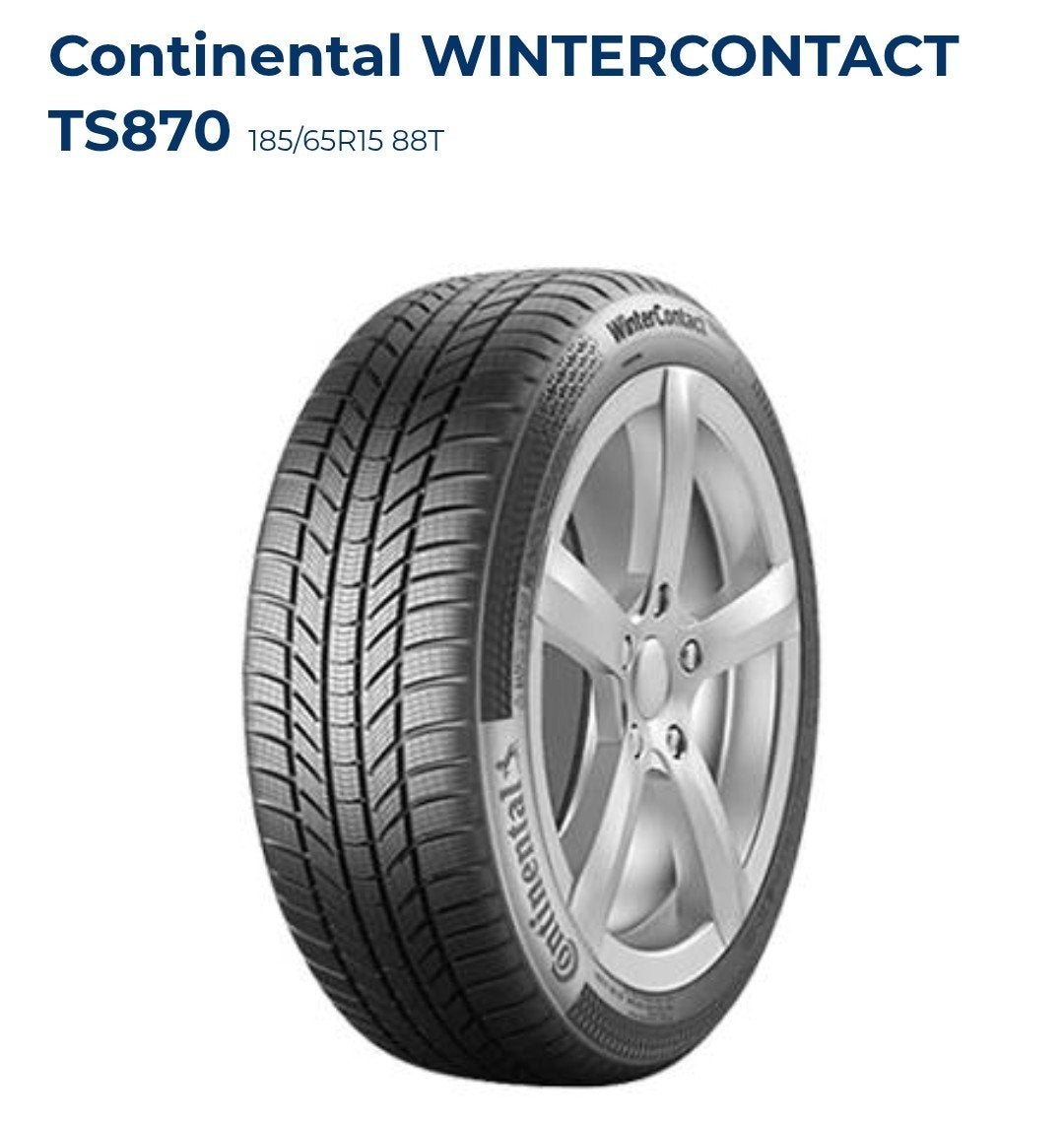 Zgan Continental winterbanden, Wintercontact TS870 17 inch, Ophalen