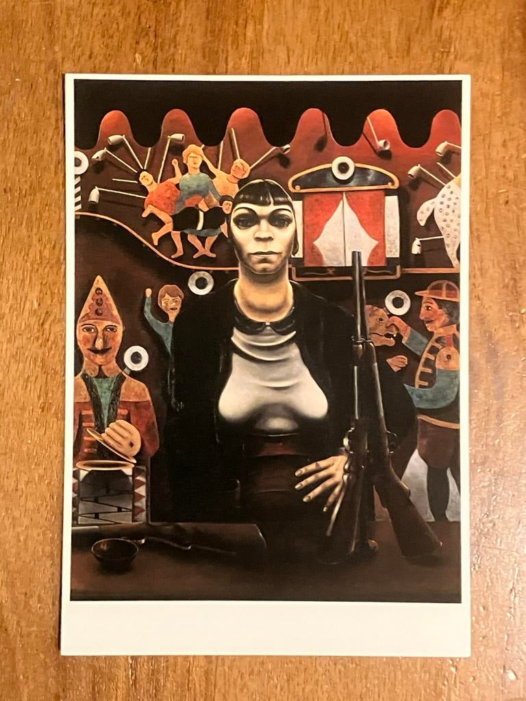 Pyke Koch - De Schiettent (1931) - Kunstkaart, Ophalen of Verzenden, 1980 tot heden, Ongelopen, Sport en Spel