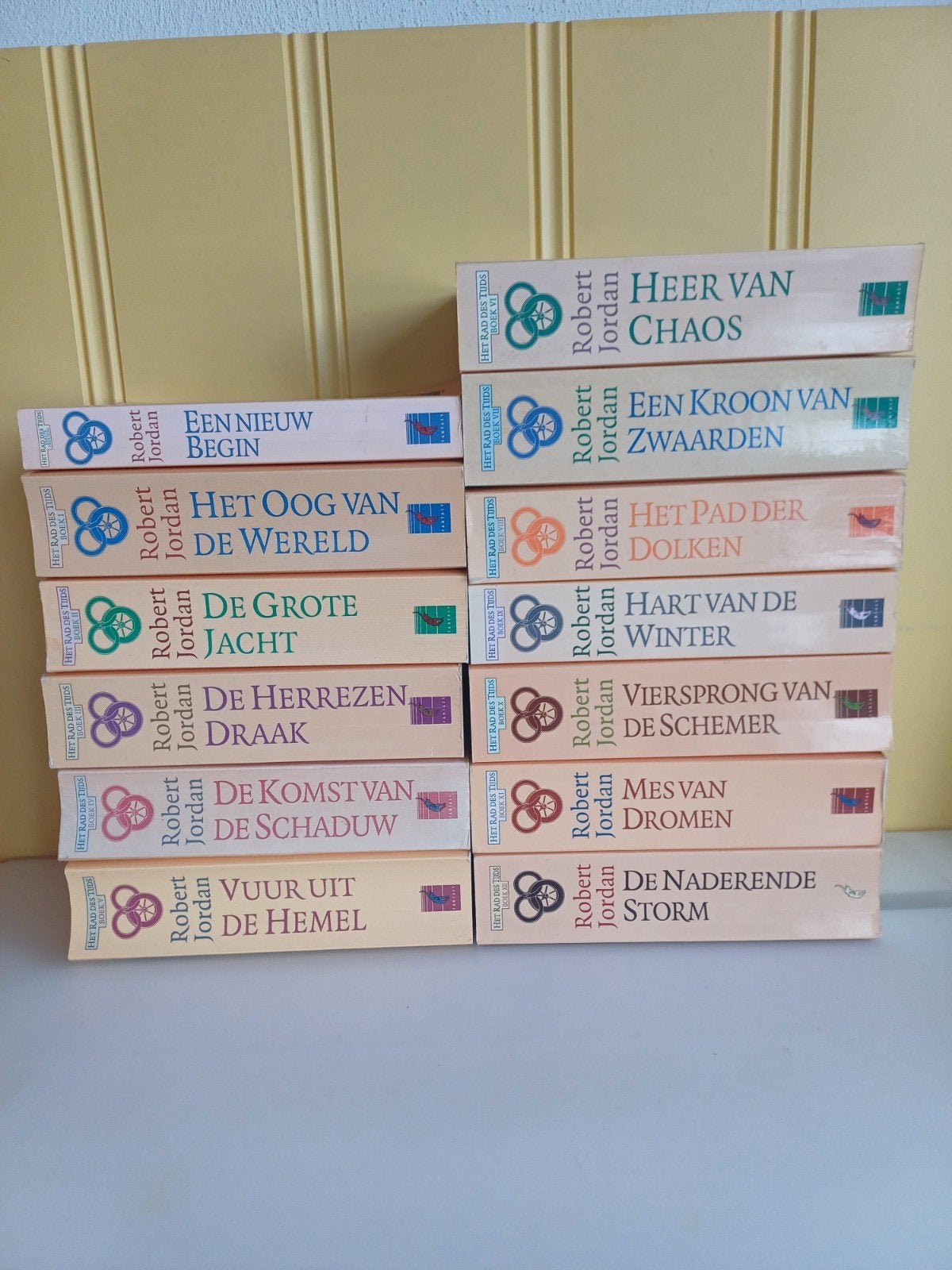 Het rad des tijds 1 tm 12, Ophalen of Verzenden, Gelezen, Robert Jordan