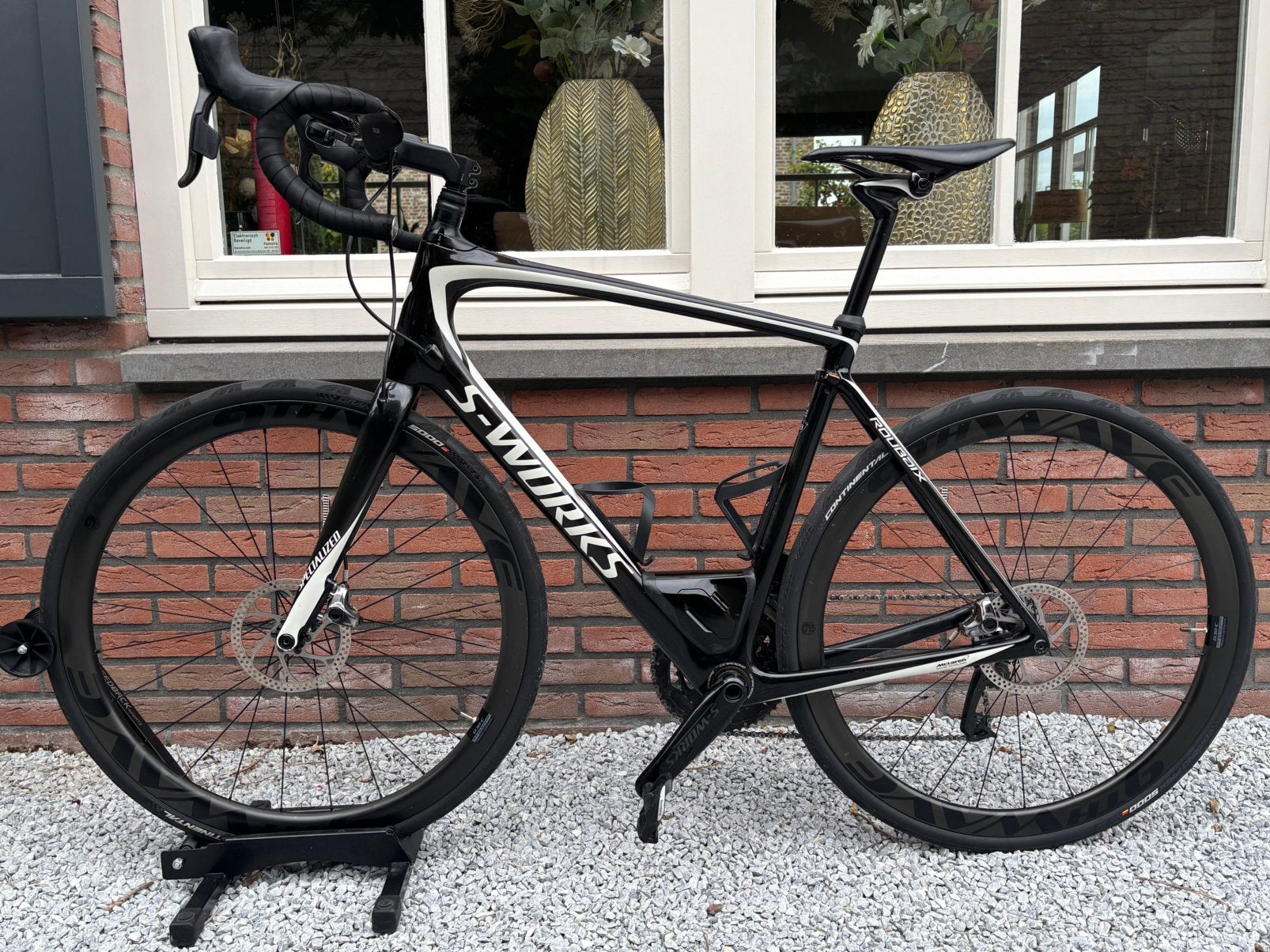 Specialized S-Works Roubaix – SRAM red - 58 inch - fact 11r, 28 inch, Gebruikt, Carbon, Heren