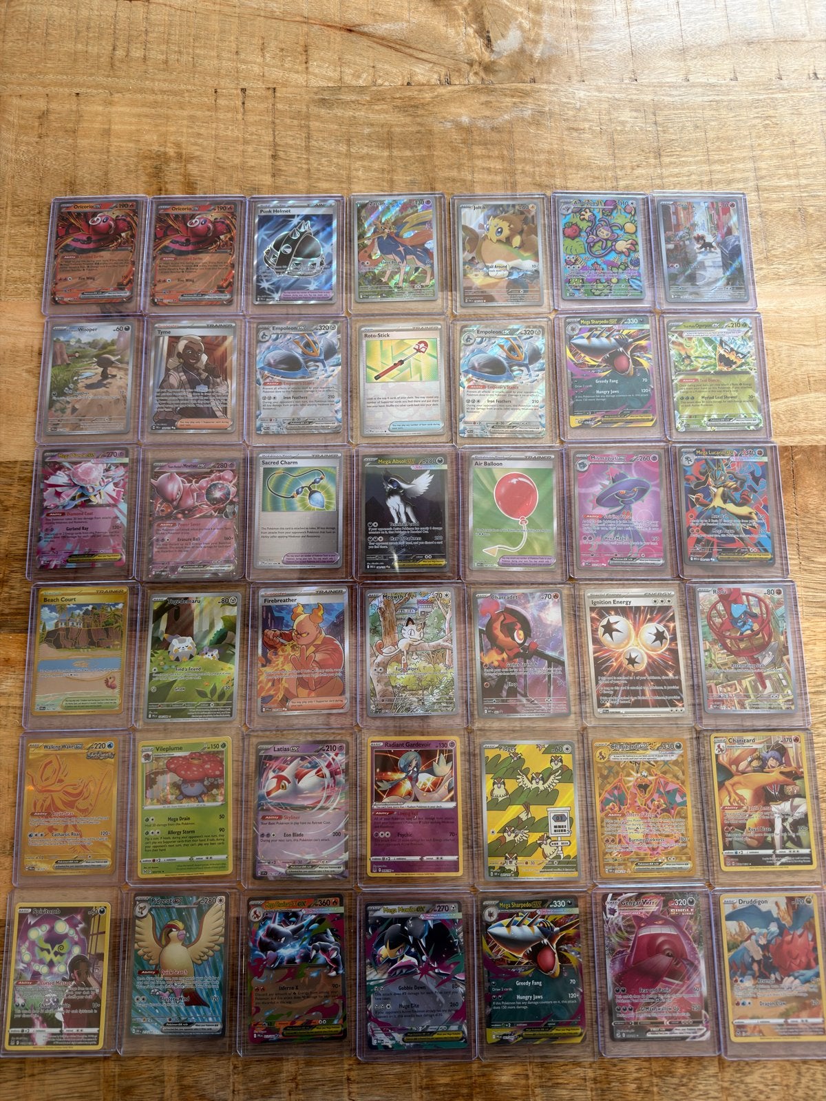 Grote collectie Pokémon kaarten, Ophalen of Verzenden, Gebruikt, Meerdere kaarten, Foil