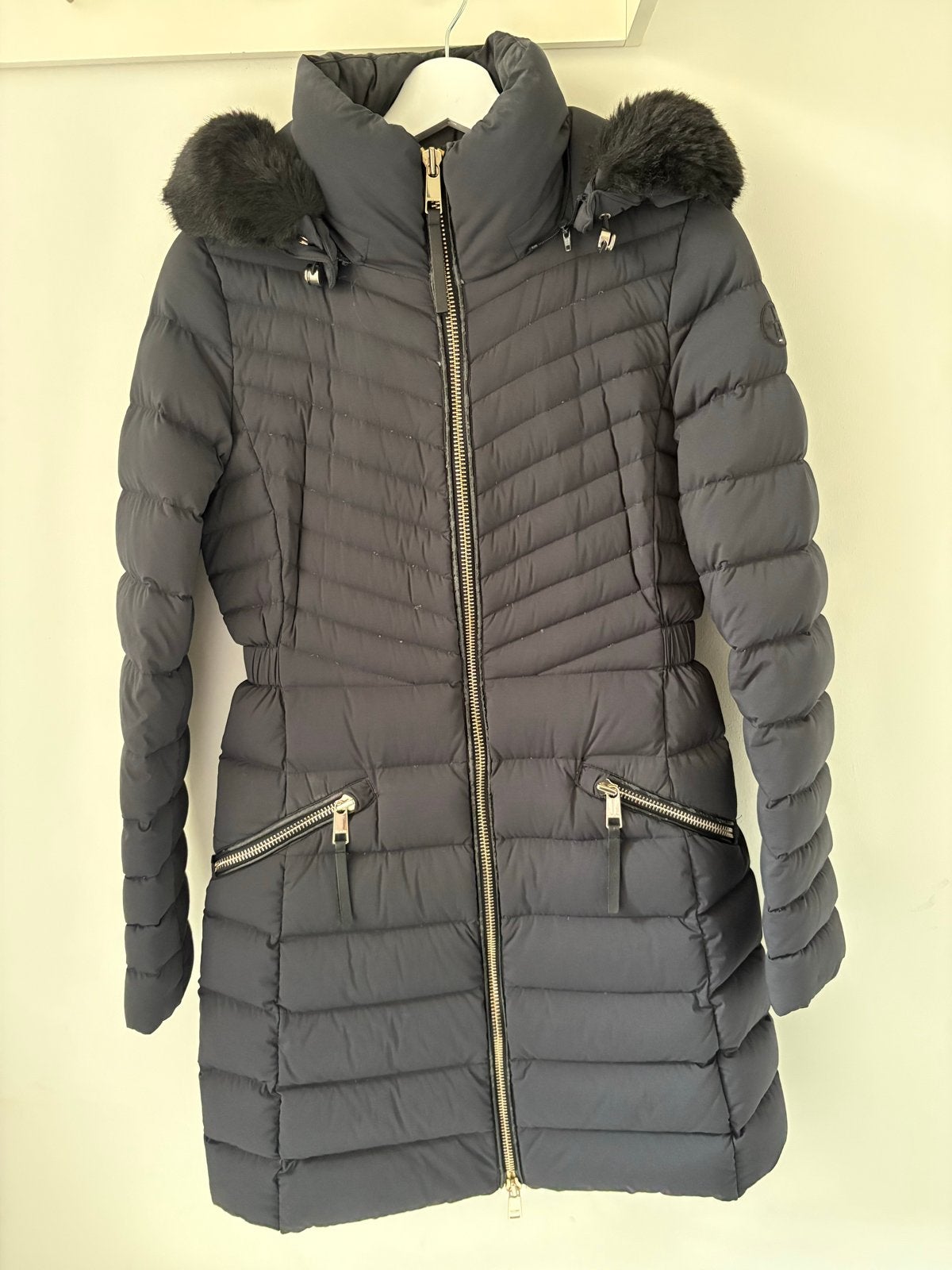 Tommy Hilfiger Dames Winterjas - Maat S, Ophalen of Verzenden, Gedragen, Maat 36 (S), Zwart